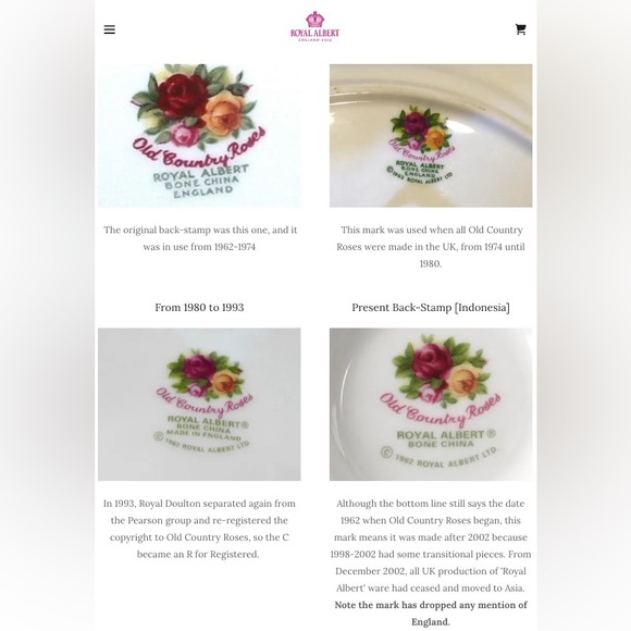 Royal Albert 11 Pc ‘62 “Tea for 4” Vintage Bone China Old Country Roses MintCond - Picture 15 of 16